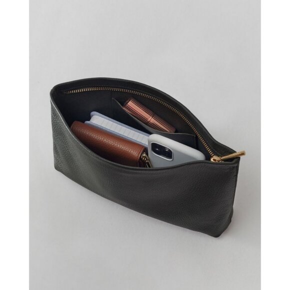 💕CUYANA💕 Small Zipper Pouch ~ Orange Italian Leather - Picture 11 of 11